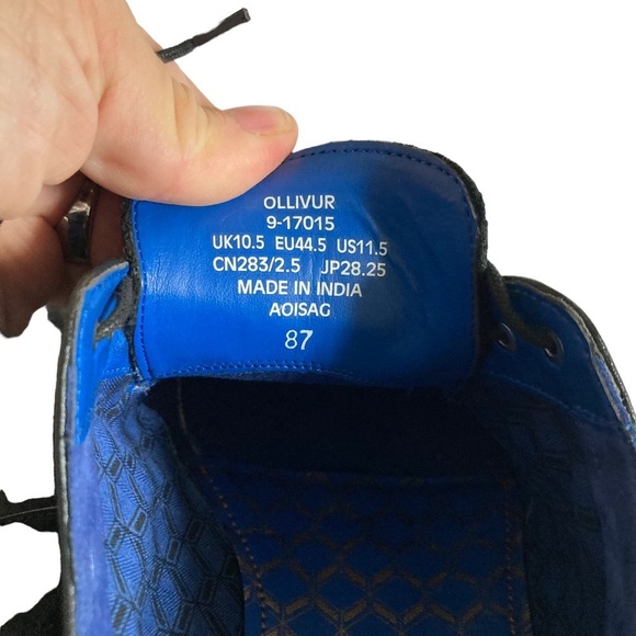 Ted Baker London Ollivur Men’s Black Oxford Shoes size 11.5 - Picture 6 of 7